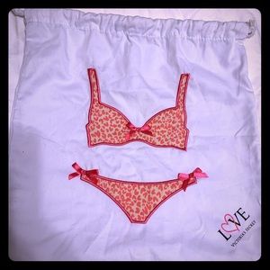 💖Victoria’s Secret lingerie bikini bag travel new